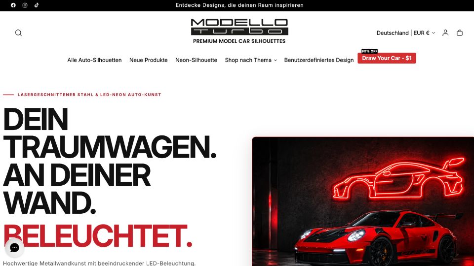 Modello Turbo Website