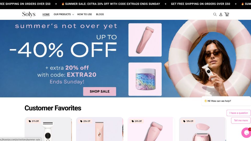 Solys Website